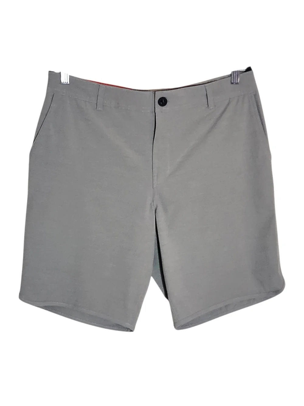 Hang Ten Mens 9-inch Inseam Gray Shorts NWT Size 34